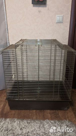 Большая клетка для птиц с поддоном