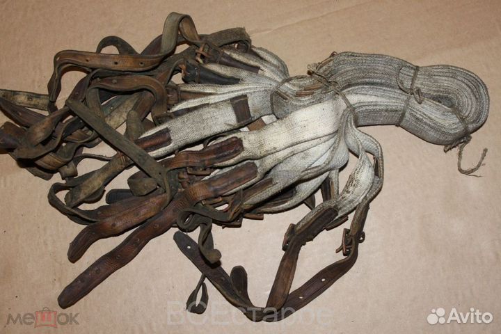 Ремень ппш-41/ппд/ (Белые, зимние) сыромятная кож