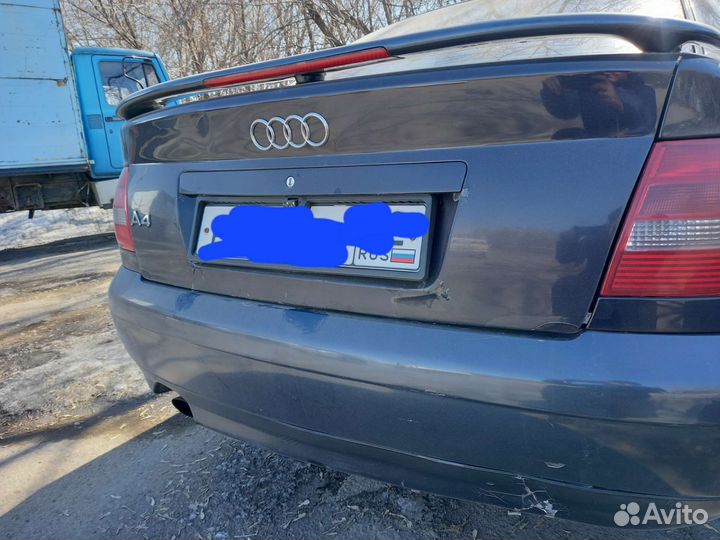 Крышка багажника(бампер)на Ауди а4 б5 рестайл