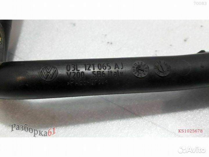 Трубка охлаждения volkswagen passat B7