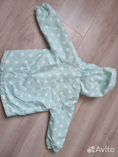 Ветровка- куртка утепленная на девочку 92