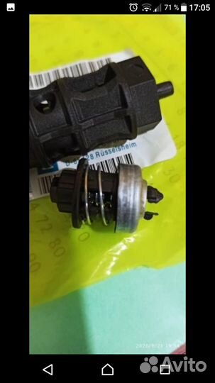 Opel, Chevrolet клапан масленого фильтра