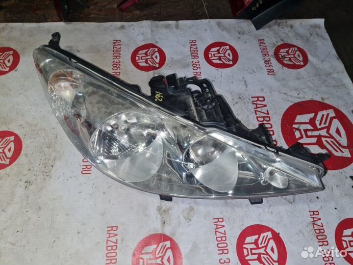 Фара галоген правая Peugeot 207 хетчебек EP6 EUR 5