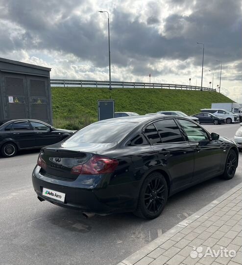 Infiniti G25 2.5 AT, 2012, 203 500 км