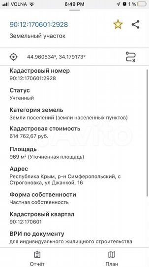 Участок 9,7 сот. (ИЖС)