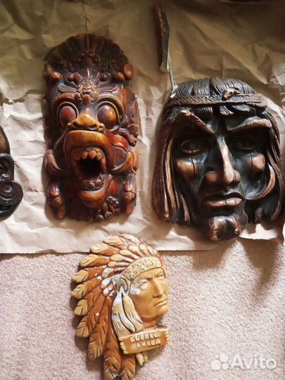 Маски, панно