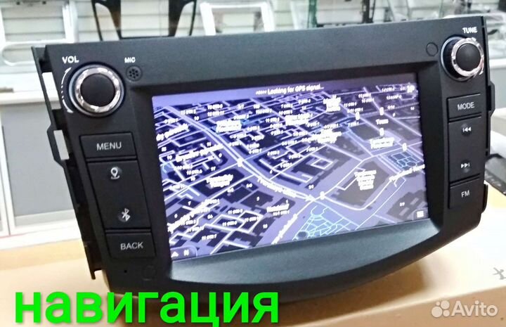 Toyota RAV4 магнитола Android в штатное место