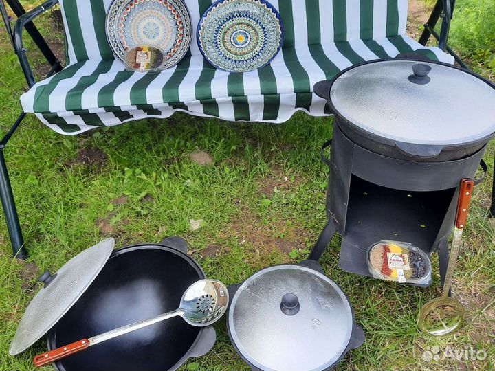 Казан чугунный