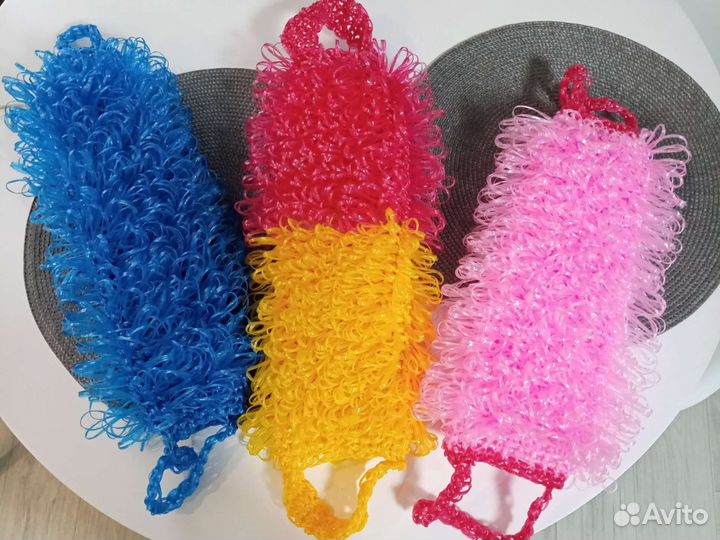 Мочалка ручной работы