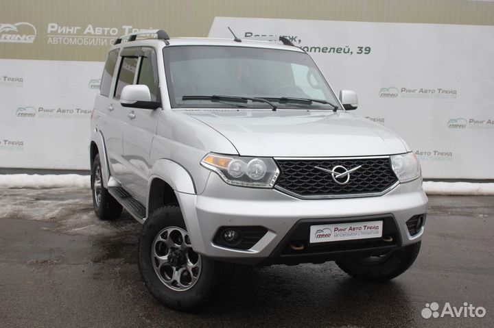 УАЗ Patriot 2.7 МТ, 2019, 62 678 км