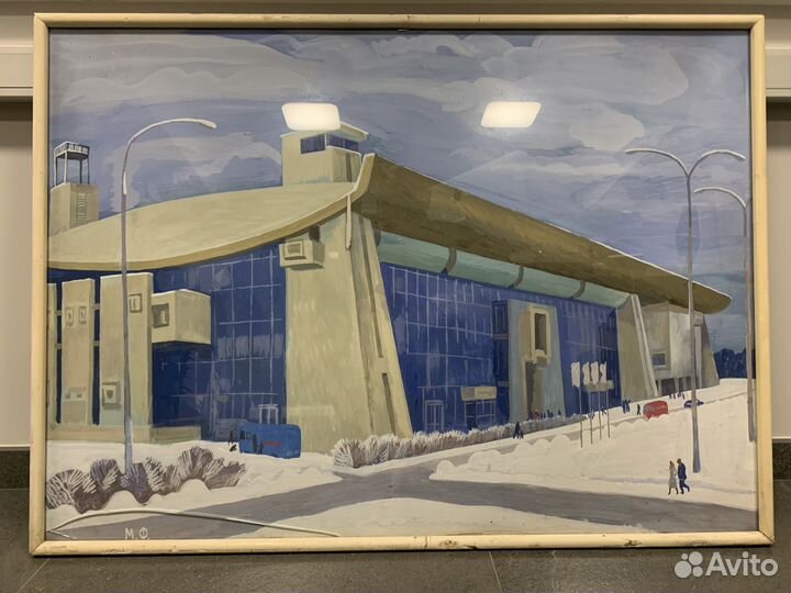 Картины темпера спорт реализм советского периода