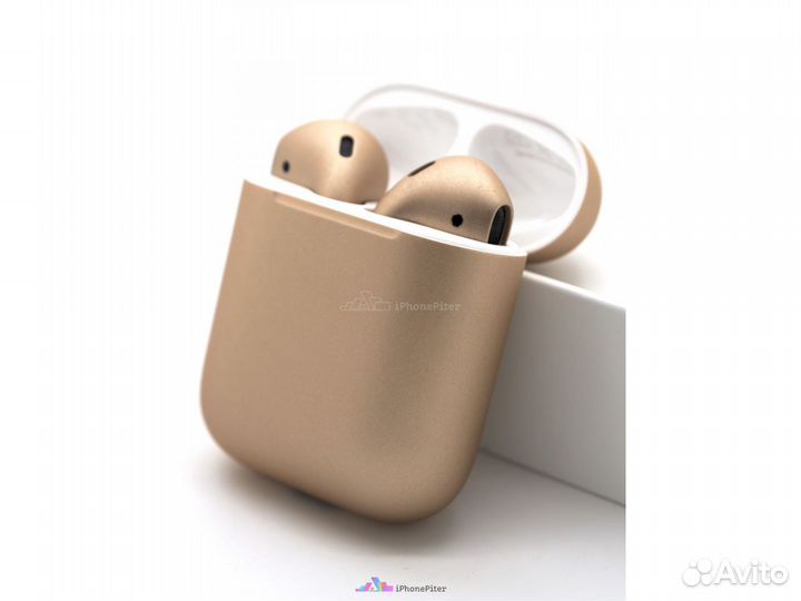 Беспроводные наушники AirPods 2 (Золотой)