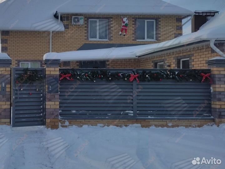 Забор жалюзи еврозабор