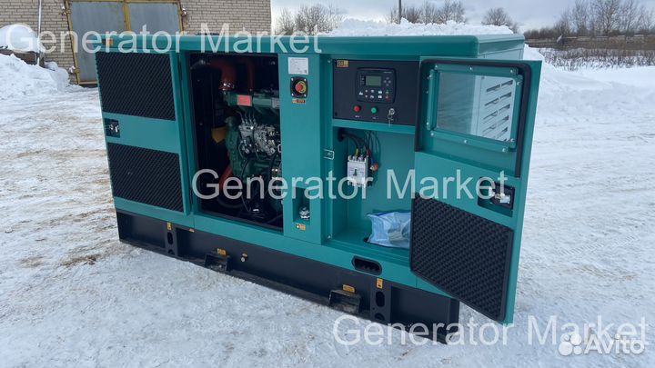 Электростанция 80 квт в кожухе