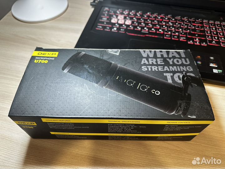 Микрофон Dexp U700