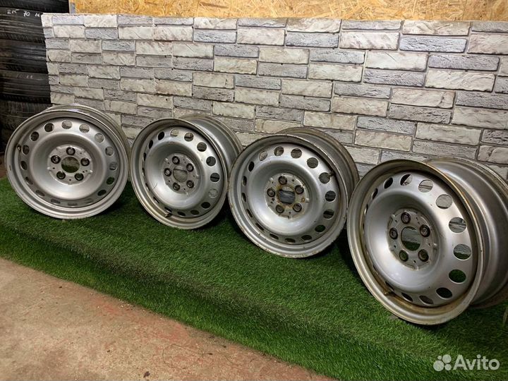 Оригинальные диски на Mercedes R16 усиленные