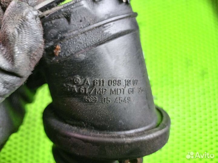 Патрубок турбины Mercedes C-klasse