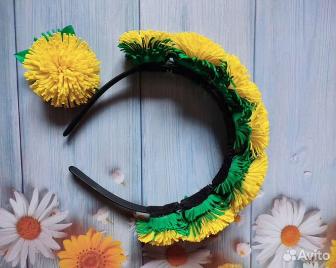 Одуванчики резинки для волос