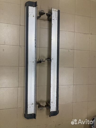 Пороги подножки для внедорожника митсубиси L200