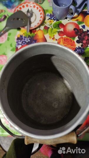 Бидон алюминиевый 10 литров.ссср