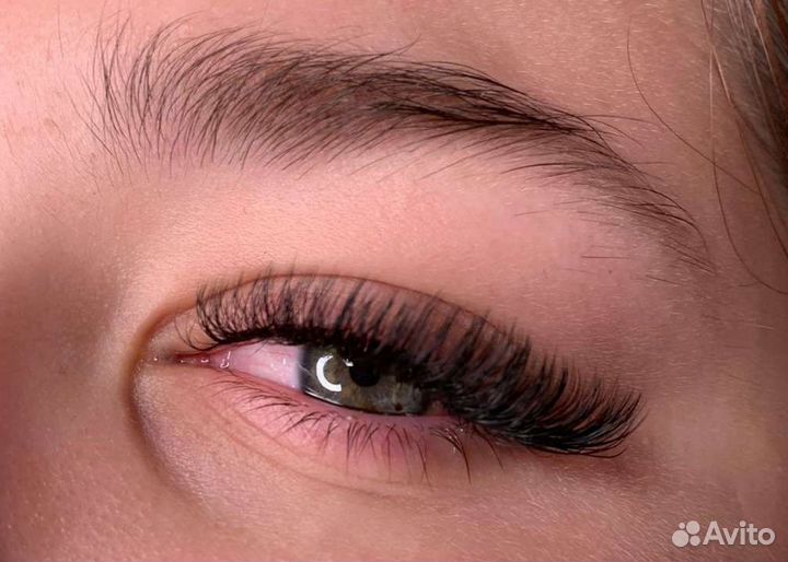 Наращивание ресниц на дому