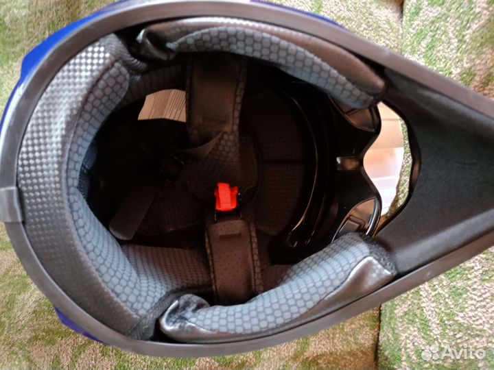 Кроссовый шлем с очками