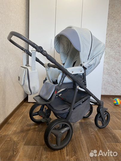 Коляска 2 в 1 adamex reggio