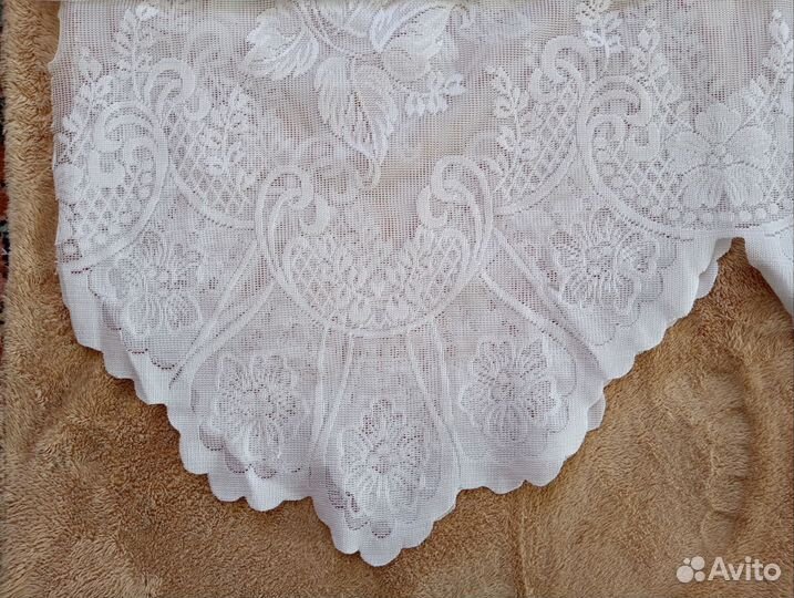 Штора тюль для кухни