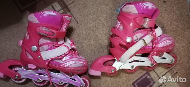 Роликовые коньки детские раздвижные