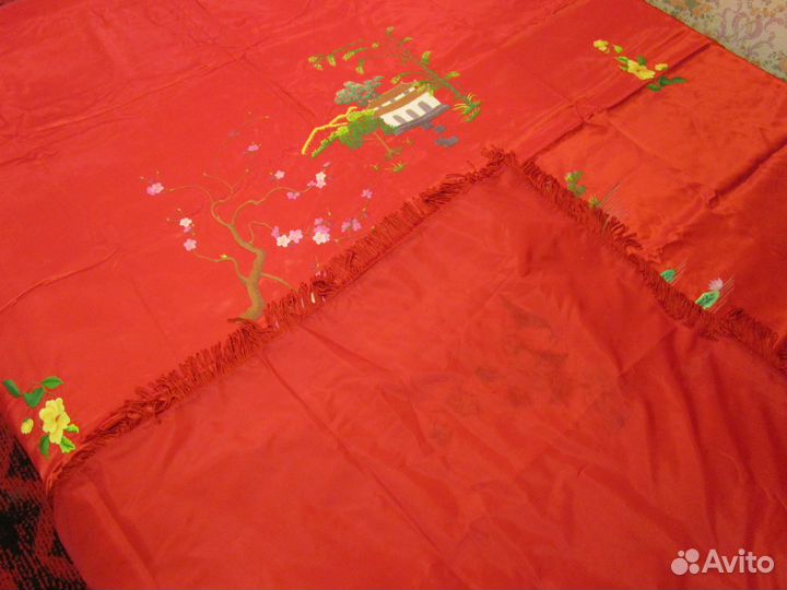 Покрывало,веер,шарфики