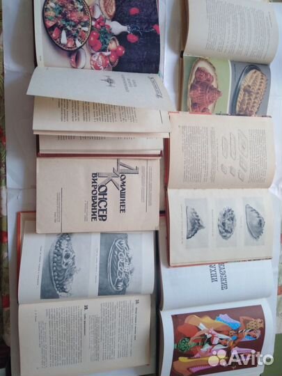 Книги выпечка, рыба,кухни национальных трапез СССР