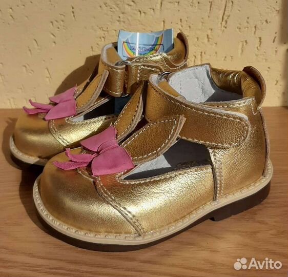 Орто туфли новые, размер 20, детские