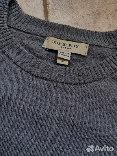 Джемпер Burberry мужской, шерсть