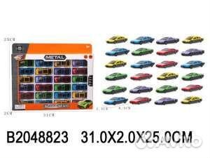 Набор из 24-х металл машин