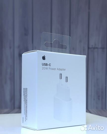Адаптер apple 20w(новый)