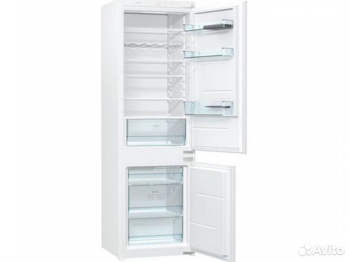 Встраиваемый холодильник Gorenje RKI4182E1 белый