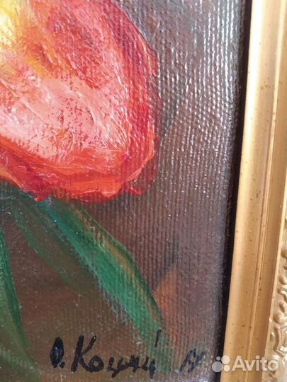 Картина маслом на холсте