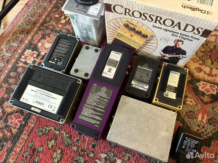 Гитарные педали ehx digitech ibanez usa