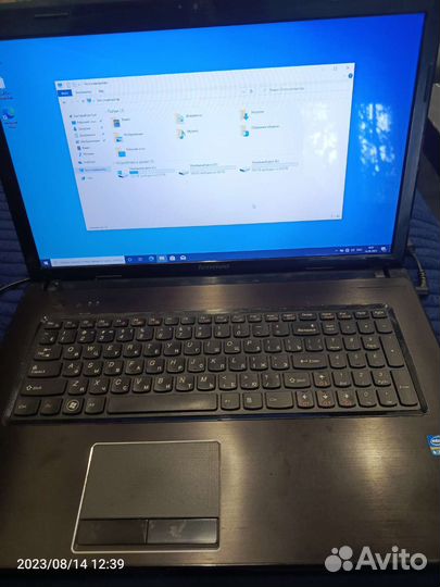 Ноутбук lenovo G780