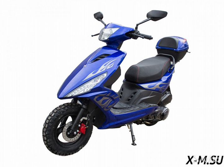 Скутер slash (Слэш) синий