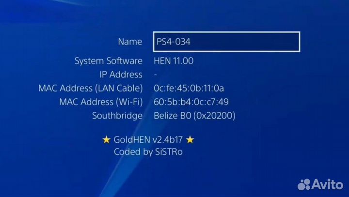 PlayStation 4 PS4 11.00 HEN игры без ограничений