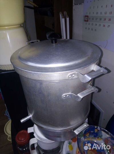 Соковарка+бидон+кастрюли СССР