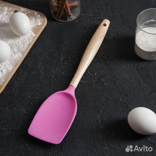 Лопатка Доляна «Домашнее тепло», 29,5 см, цвет мик