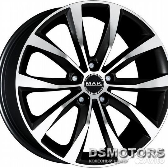 Диски Wolf 8/18 5x108 ET45 d72 black mirror