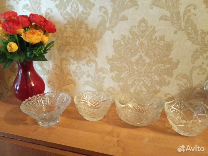 Хрустальные салатницы