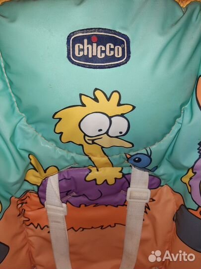 Стульчик для кормления chicco polly