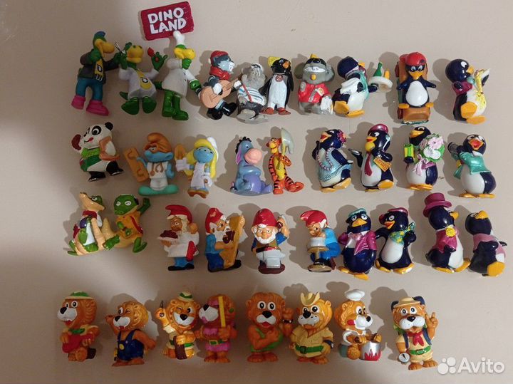 Игрушки из киндера