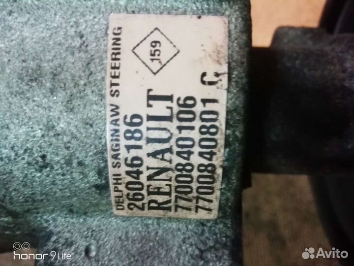 Насос гур рено меган