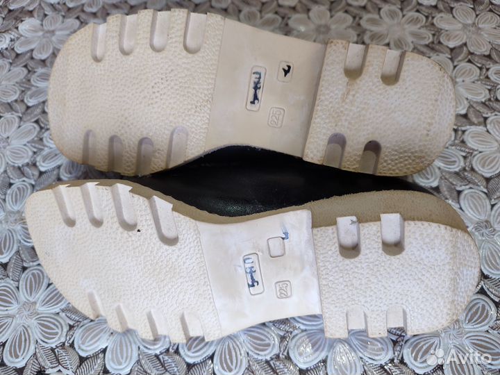 Ботинки женские СССР винтаж новые размер 22,5 (35)