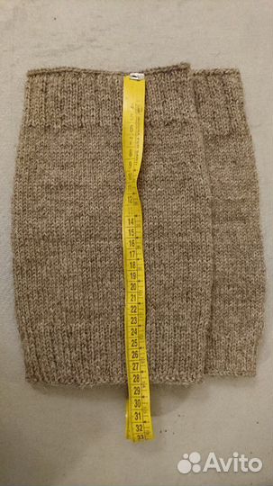 Наколенники, ручная работа, 100 шерсть